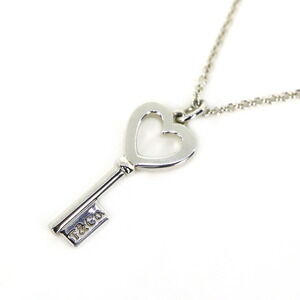 Tiffany & Co Heart Key Motif Necklace Sterling Kantei kyoku Ogaki page 21 105